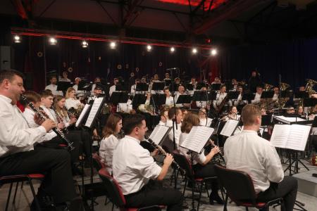 STOLETJE NAVDIHA 50. božično novoletni koncert Godbe Cerknica 40 Foto Ljubo Vukelič